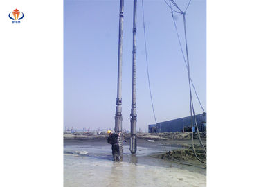 Soft Foundation Treatment Vibro Float Equipment 150 KW  Compacting Soil To Improve Bearing Capacity