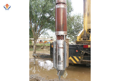 High Power 150kW Vibroflot Drive Pile Machine For Railway Tunnel Foundation Treatment