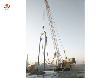 100kW Vibroflot Drive Pile Machine For Vibro Compaction Improving Foundation Liquefaction Resistance